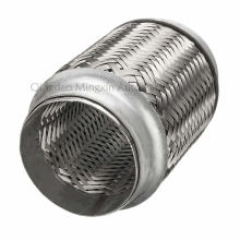 Exhaust Connector Stainless Steel Double Braided Flex Pipe